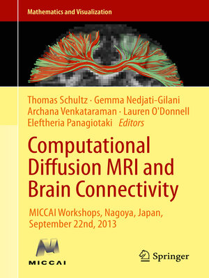 cover image of Computational Diffusion MRI and Brain Connectivity